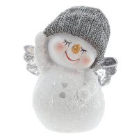 Фигурка декоративная "Снеговик", L6 W3,5 H7 см, 2в.