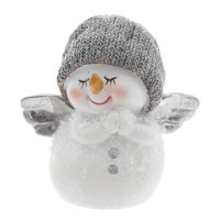 Фигурка декоративная "Снеговик", L6 W3,5 H7 см, 2в.