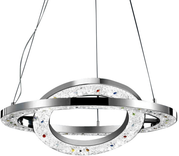 Подвесной светильник 1103008 MD1103008-384A chrome/white Illuminati