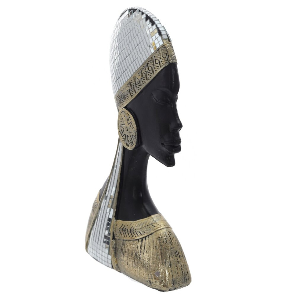 Фигурка декоративная "Африканка", L13,5 W5,5 H25 см