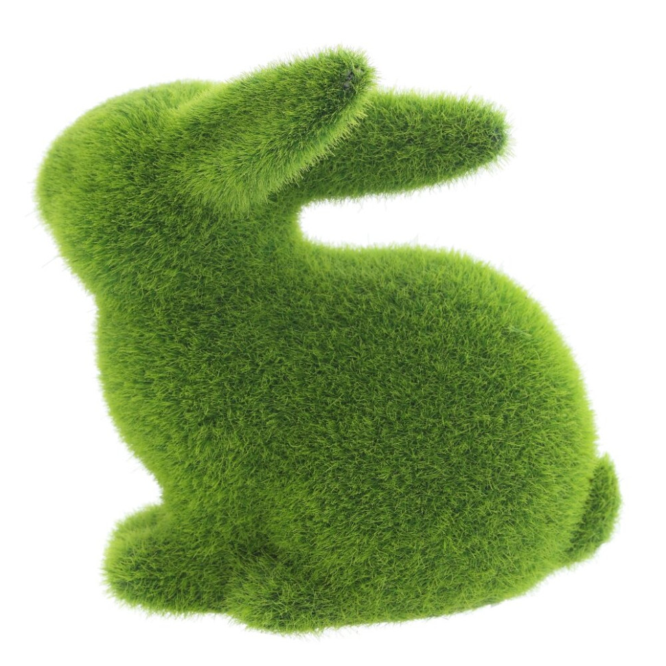 Фигурка декоративная "Заяц", L10 W13 H24 см