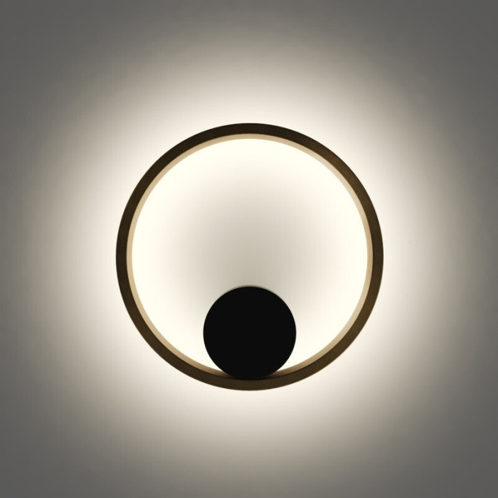 Настенный светильник Orbit DK5060-BK+SG Denkirs