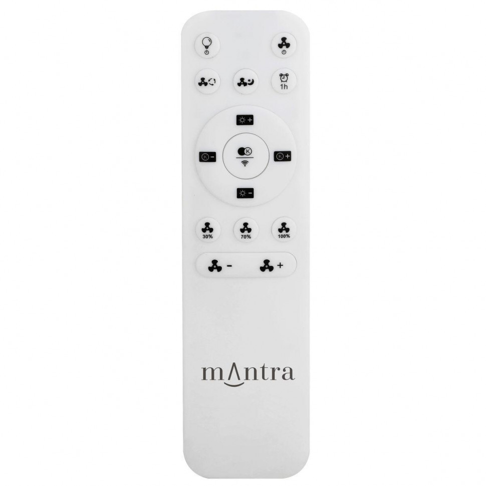 Потолочная светодиодная люстра-вентилятор Mantra Tibet 7805