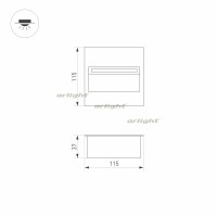 Архитектурная подсветка TRAIL 029963 Arlight