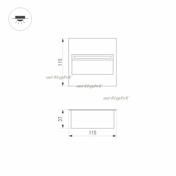 Архитектурная подсветка TRAIL 029963 Arlight