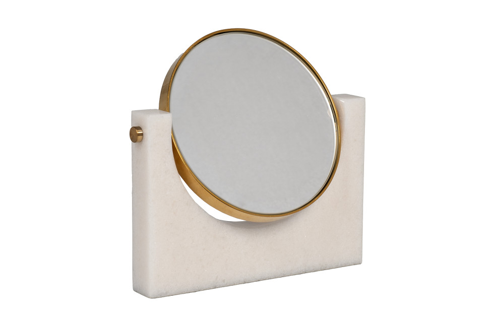 Зеркало настольное на подставке