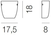 Настенный светильник Dandy AP DANDY VE Vistosi Настенный светильник Dandy AP DANDY VE Vistosi