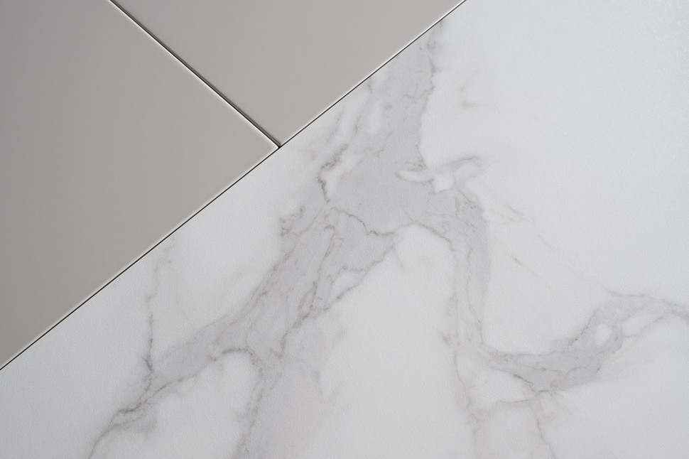 Стол обеденный раздвижной белый