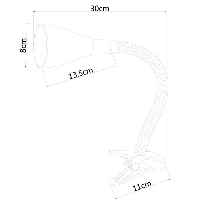 Офисная настольная лампа Cord A1210LT-1MG Arte Lamp
