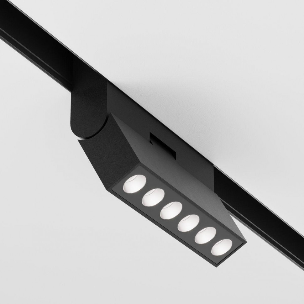 Трековый светодиодный светильник Maytoni Technical Points rot TR033-2-12W4K-B