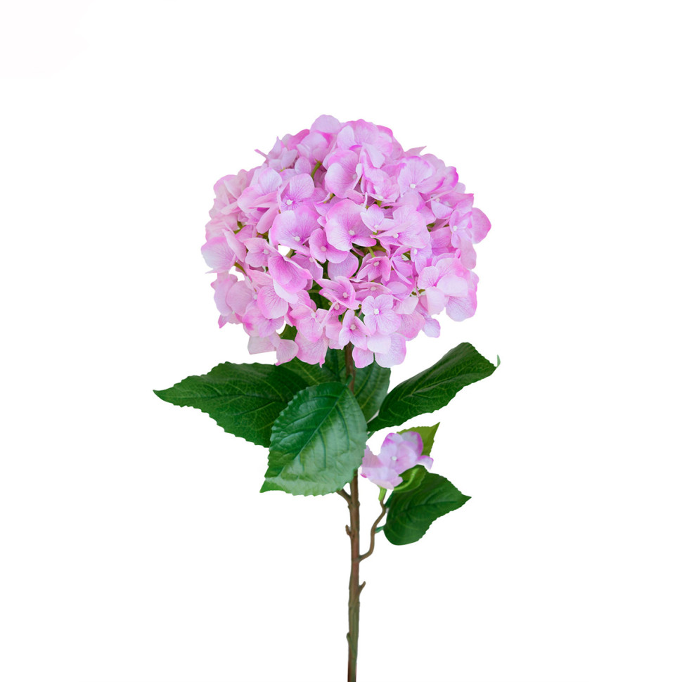 Гортензия Гранд 68см/силикон.розовая
