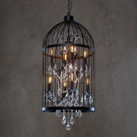 Подвесная люстра Loft IT Vintage Birdcage Loft1891/8
