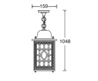 Уличный светильник подвесной 64805S Bl Oasis Light Уличный светильник подвесной 64805S Bl Oasis Light