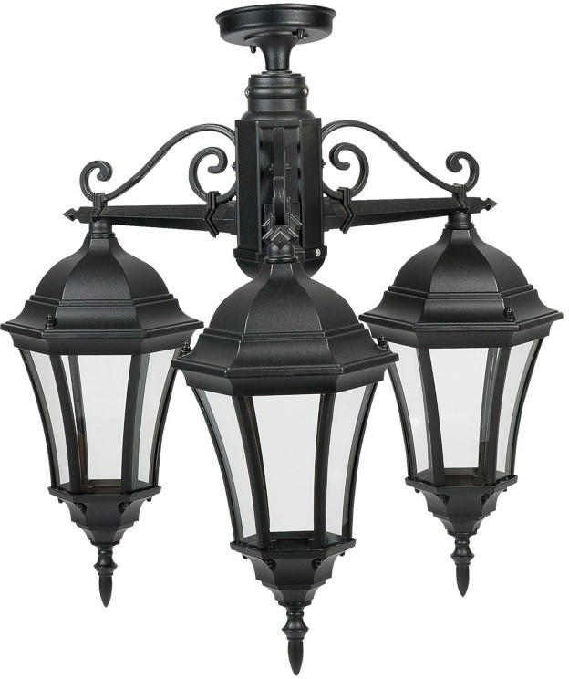 Потолочный светильник уличный ASTORIA 1 S 91370SA/3 Bl Oasis Light
