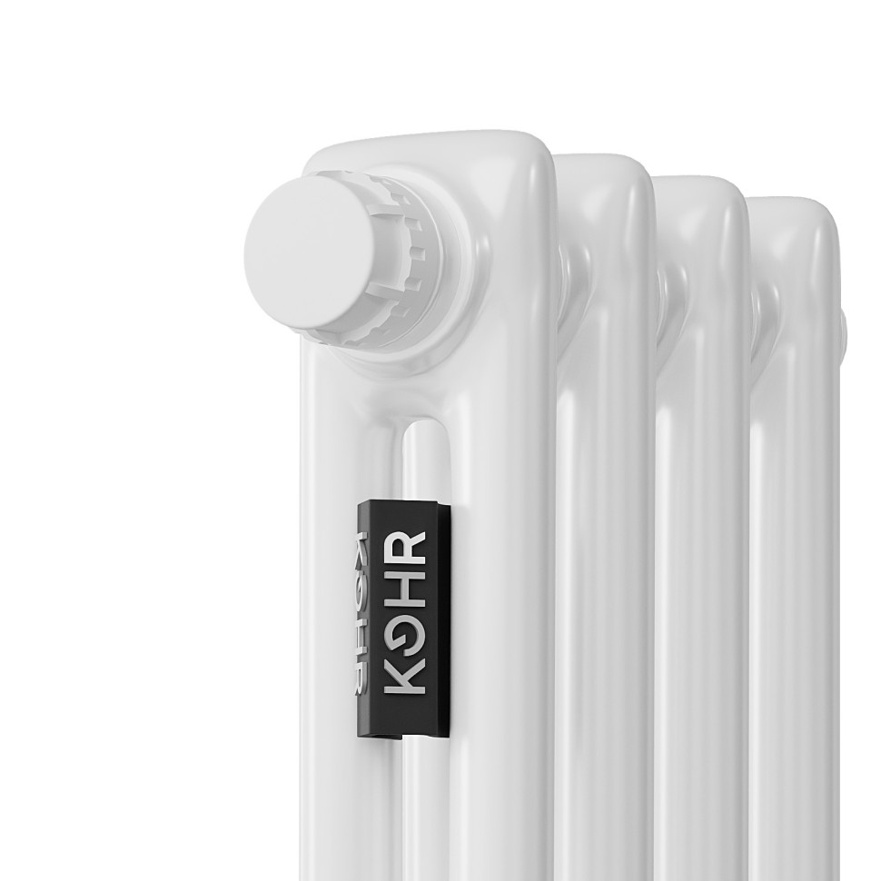 Стальной трубчатый радиатор Kohr Heim 2057/04 секции H01 с нижним подключением