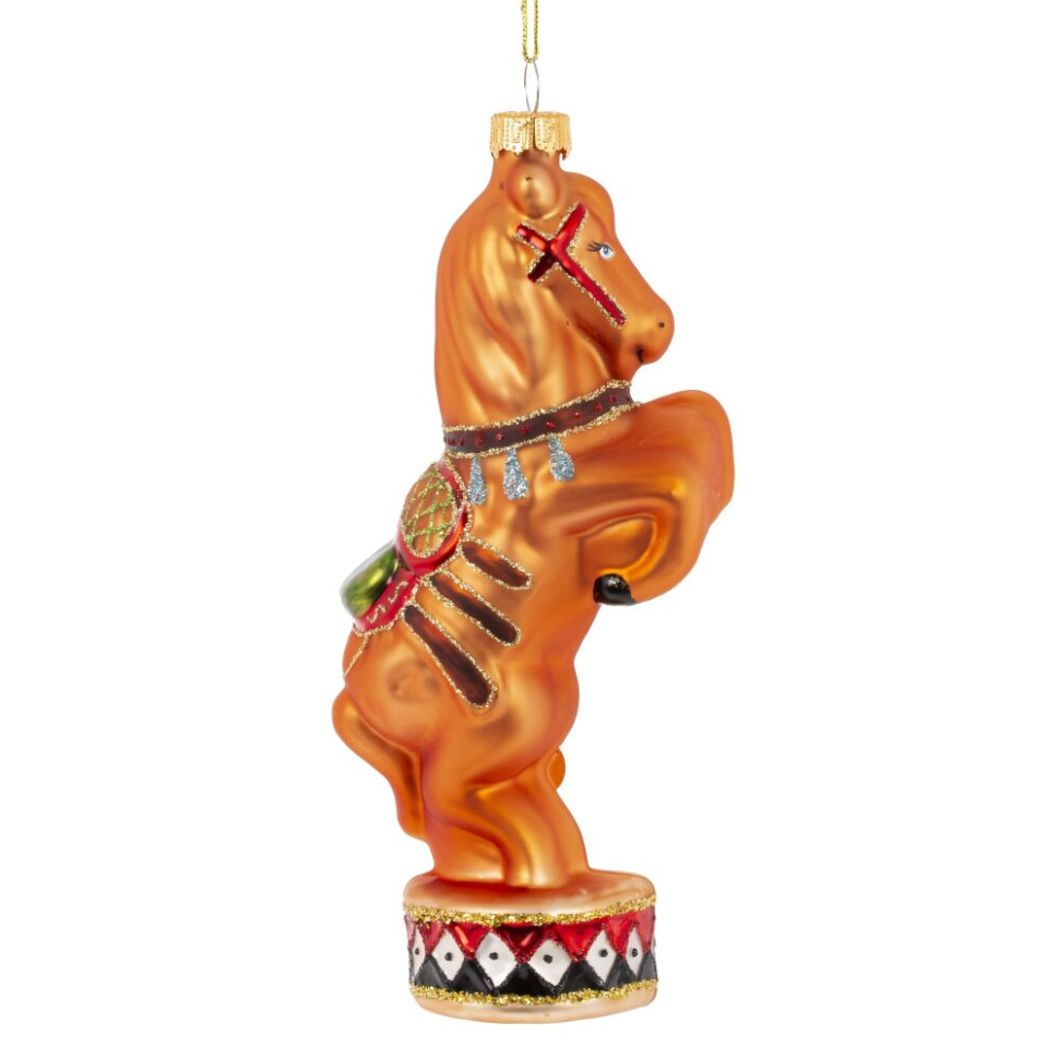Украшение новогоднее "Лошадка", L8 W5 H17 см