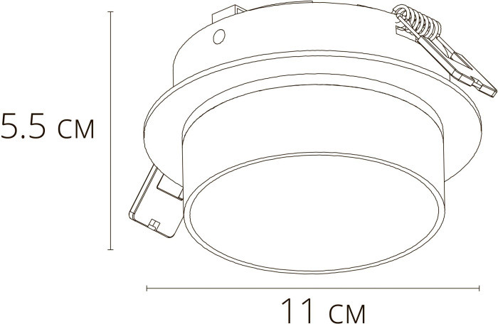 Точечный светильник Imai A2264PL-1WH Arte Lamp