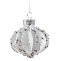 Набор из 9шт Украшение новогоднее "Шар", D8см, L24,6 W8 H24,6см