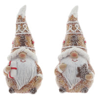 Фигурка декоративная "Гном", L4,5 W4,5 H10,5 см, 2в.