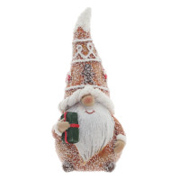 Фигурка декоративная "Гном", L4,5 W4,5 H10,5 см, 2в.