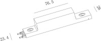 Подводы питания SLIM CN-SLIM-BL-PW SWG
