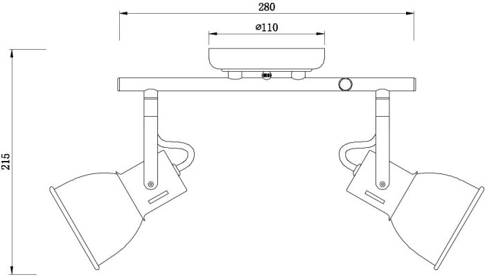 Спот Jovi A1677PL-2BK Arte Lamp
