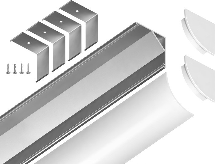 Профиль для светодиодной ленты Illumination GP2100AL Ambrella