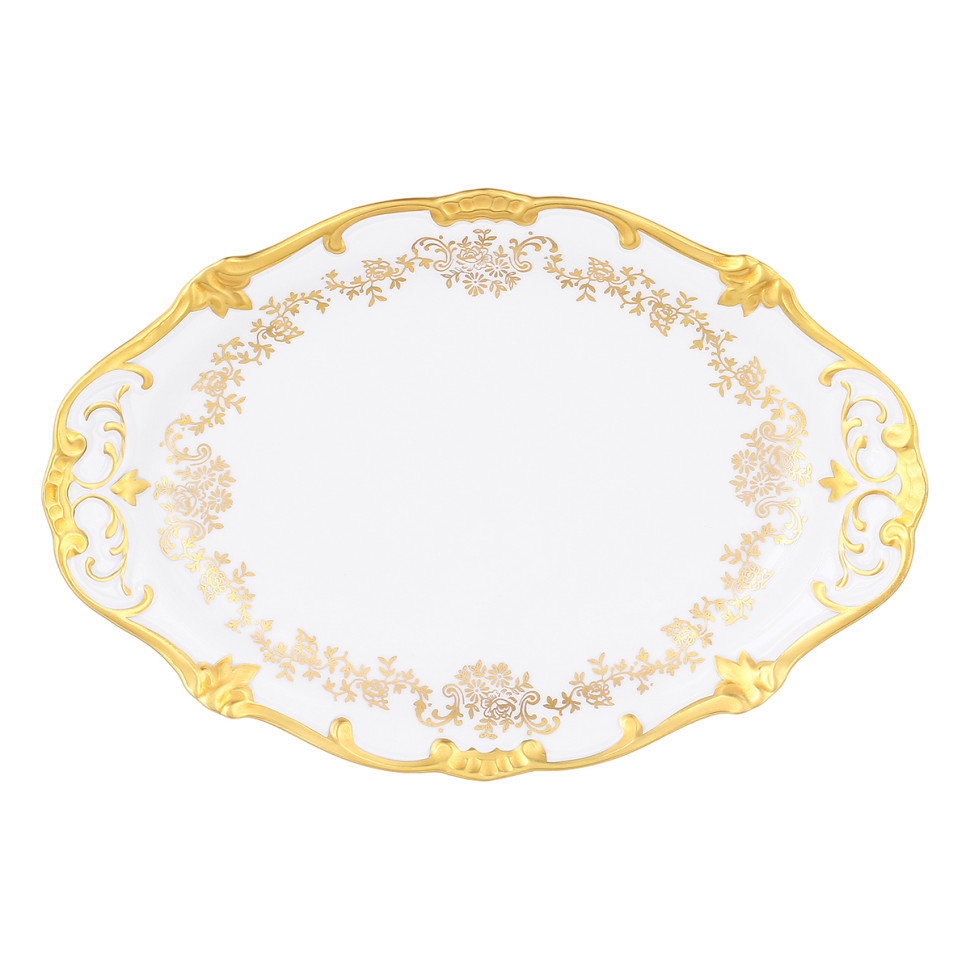 Блюдо овальное 24см."Кастэл"