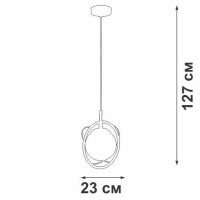 Подвесной светильник V2954 V2954-1/1S Vitaluce Подвесной светильник V2954 V2954-1/1S Vitaluce