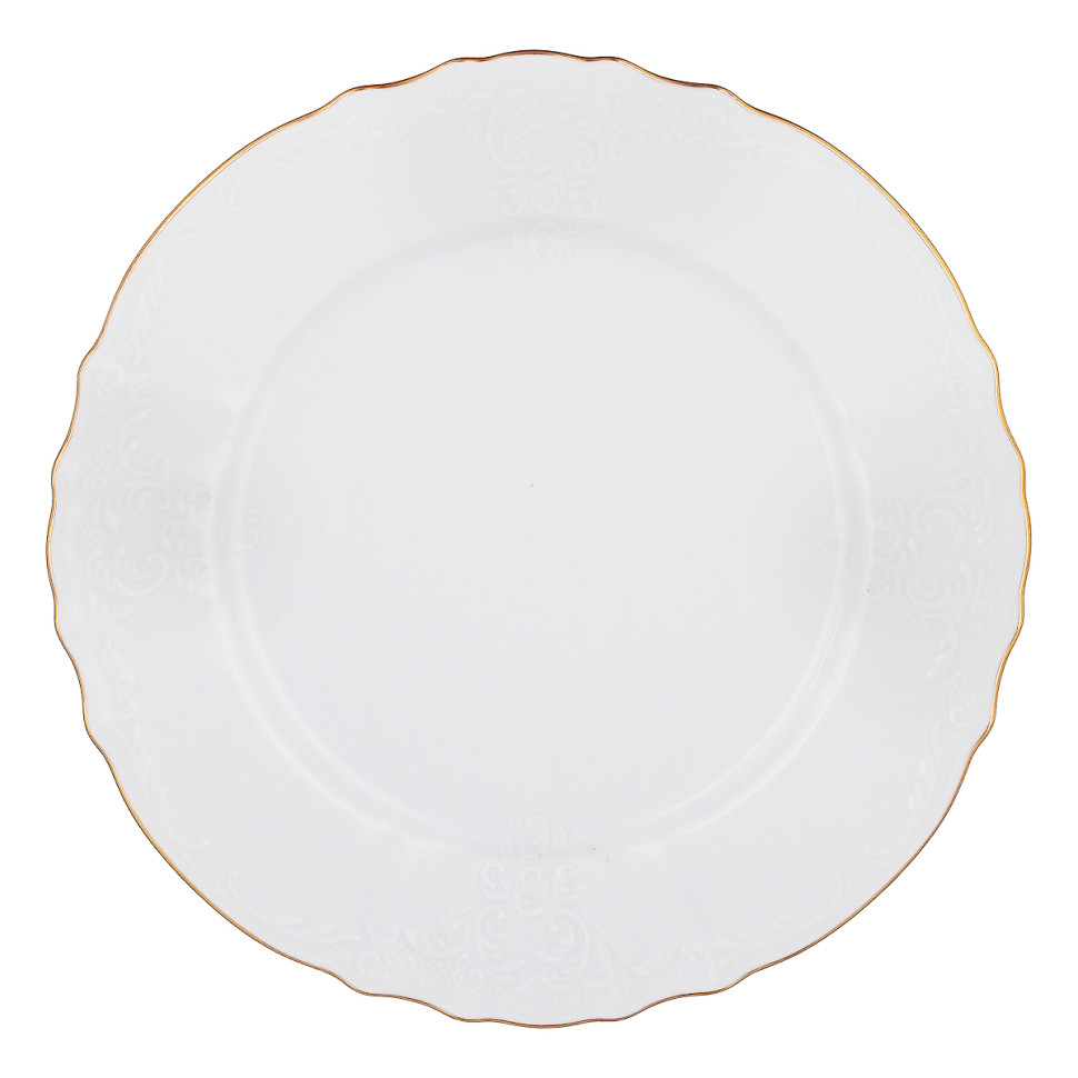 Набор тарелок 27см.6шт."Бернадот белый 311011" Bernadotte