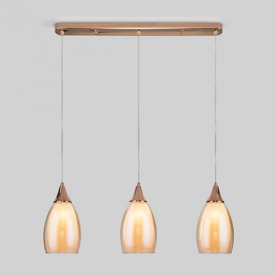 Подвесной светильник Eurosvet Cosmic 50285/3 золото