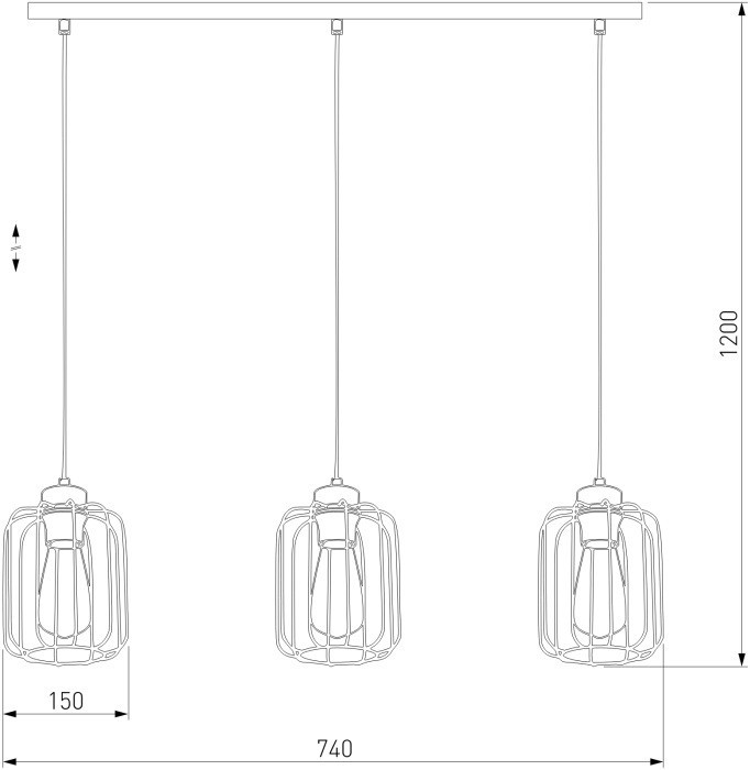 Подвесной светильник Galaxy New 4716 Galaxy New TK Lighting