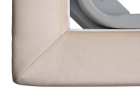 Кровать Siena велюровая бежевая Кровать Siena велюровая бежевая