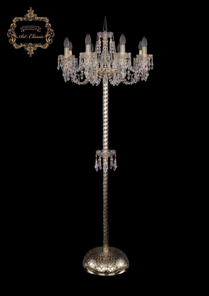 Торшер 13.23 13.23.8.200.P.h-160.Gd.Dr Art Classic