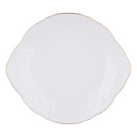 Блюдо десертное 27см."Бернадот белый 311011" Bernadotte