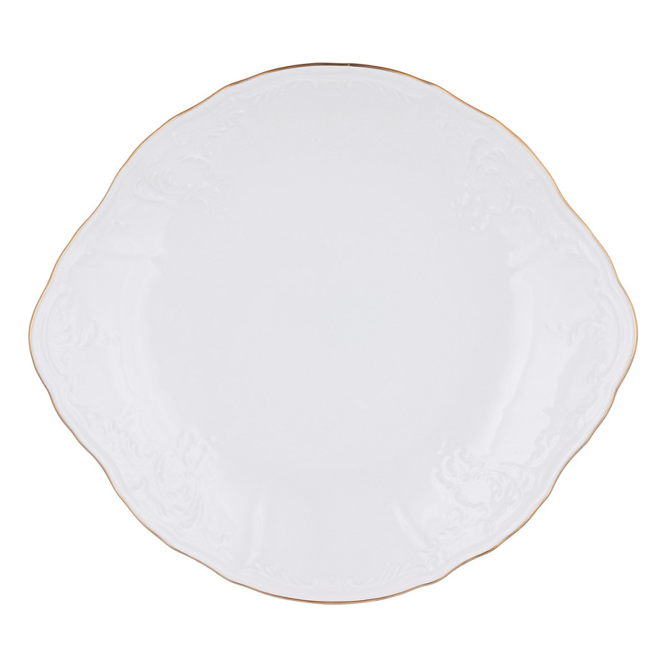 Блюдо десертное 27см."Бернадот белый 311011" Bernadotte