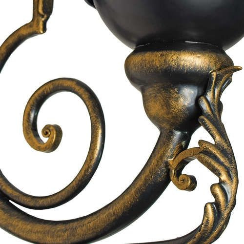 Настенный фонарь уличный Галактика 30-002-ЧЗ Кузнечное дело