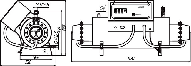 Водонагреватель Эван ЭПВН-48 2 фланца