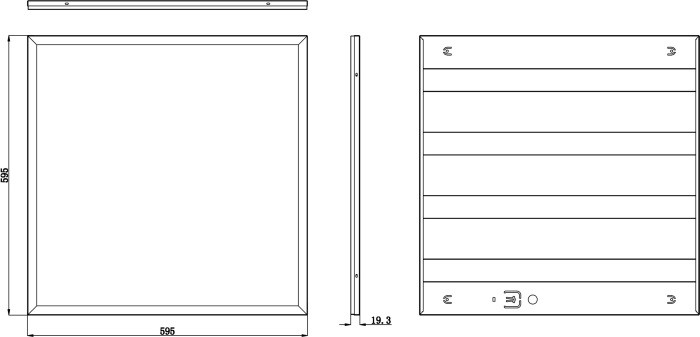 Светодиодная панель  SPO-6-24-6K-P ЭРА