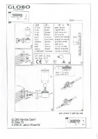 Настенный светильник уличный Xeloo 32014 Globo Настенный светильник уличный Xeloo 32014 Globo