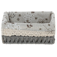 Корзина, L18 W12 H10 см