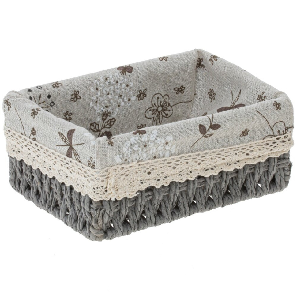 Корзина, L18 W12 H10 см