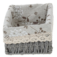 Корзина, L18 W12 H10 см