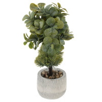 Цветочная композиция "Бонсай", L17 W14 H31 см