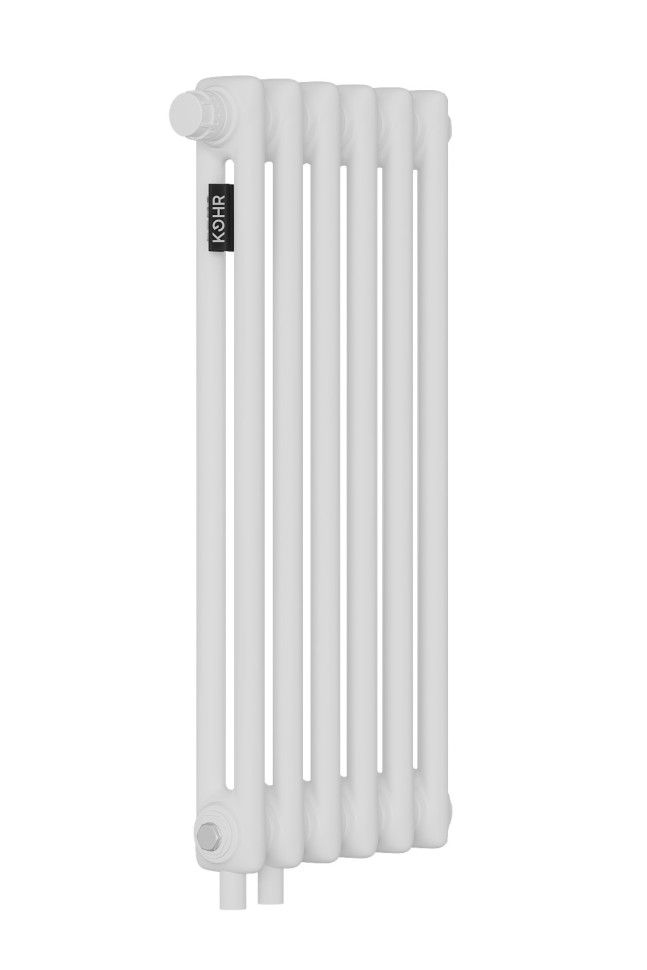 Стальной трубчатый радиатор Kohr Heim 2057/06 секций H01 с нижним подключением