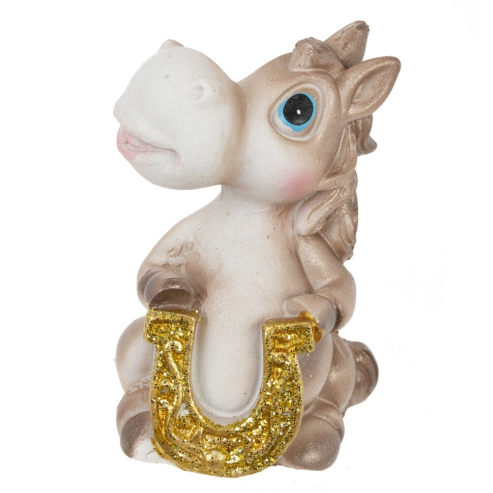 Фигурка декоративная "Лошадка", L4 W4,5 H6 см, 2в.