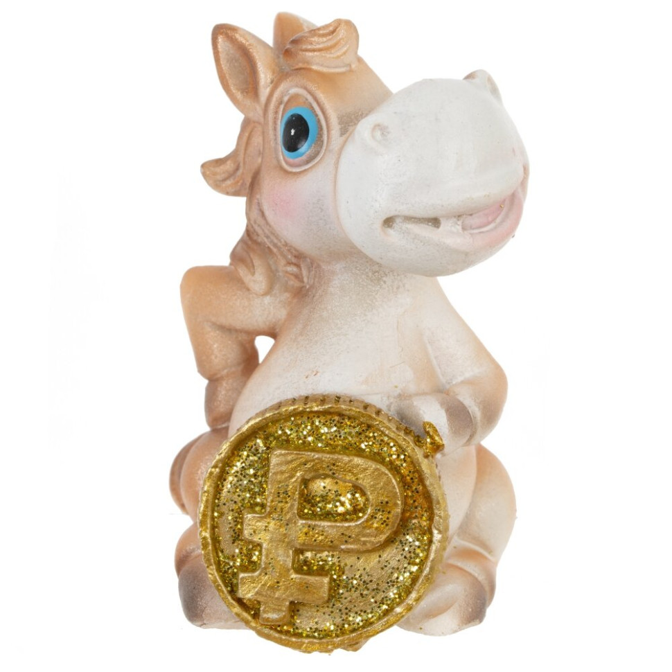 Фигурка декоративная "Лошадка", L4 W4,5 H6 см, 2в.