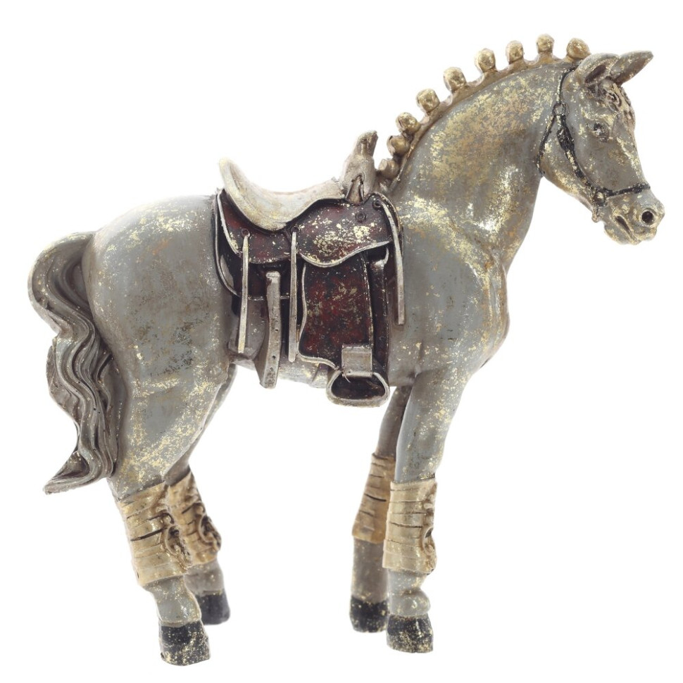 Фигурка декоративная "Лошадь", L13 W3,5 H12,5 см
