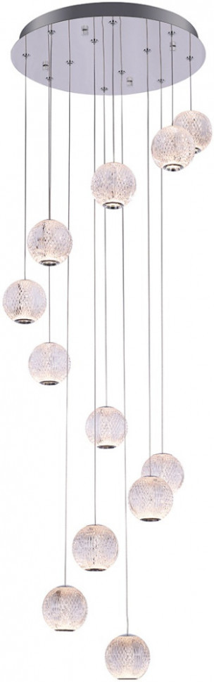 Подвесной светильник Elliot Diamante MD20001012-12A chrome DeLight Collection
