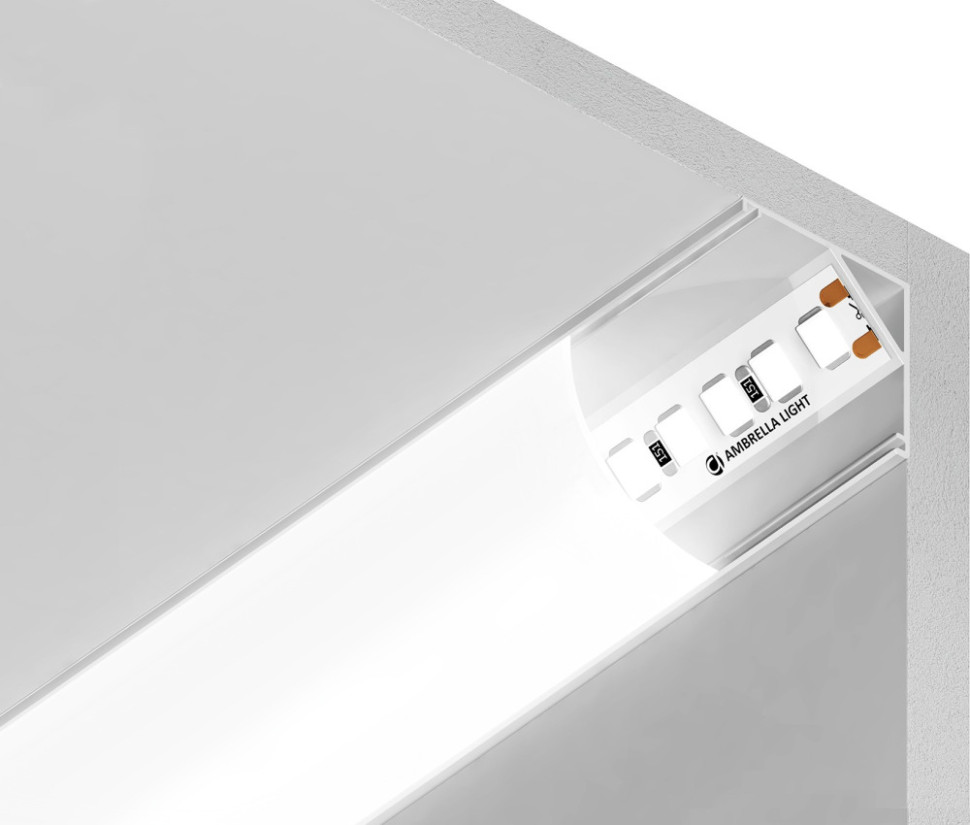 Профиль для светодиодной ленты Illumination GP2100WH Ambrella